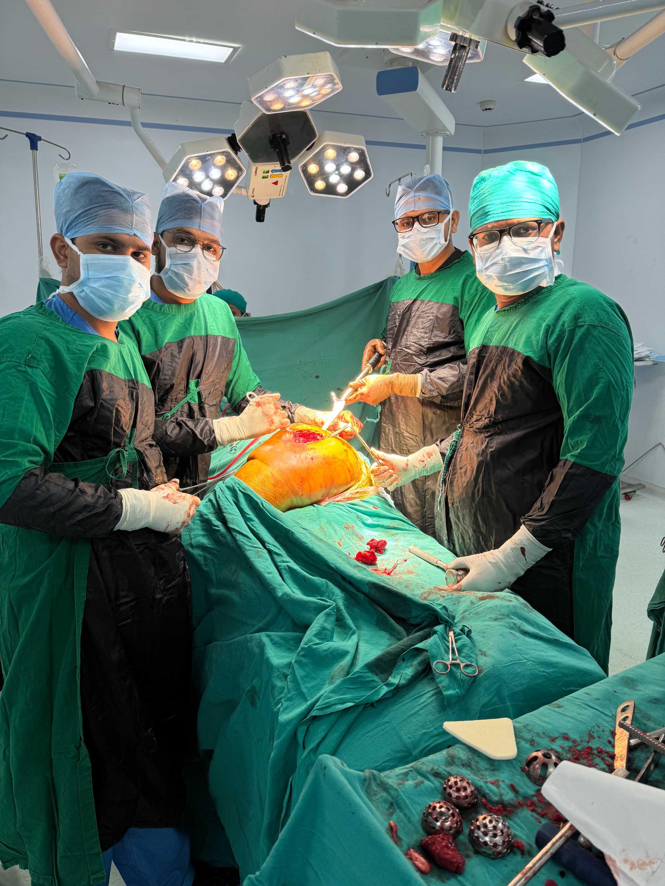 A patient enjoying daily activities without back pain